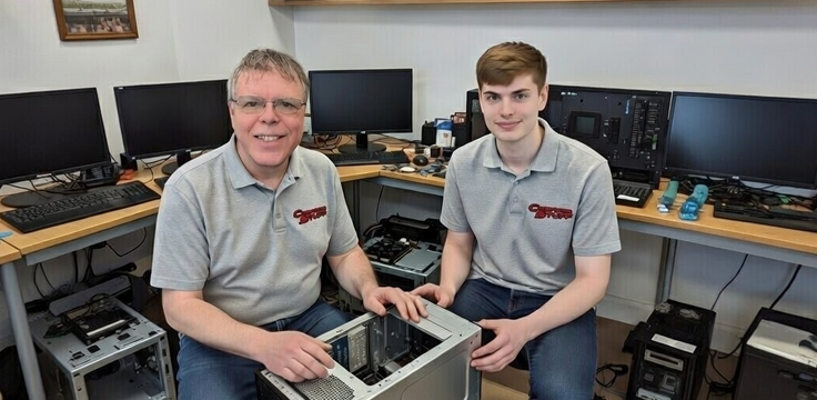 Computer Stuff - Dad and Son Team in Thief River Falls